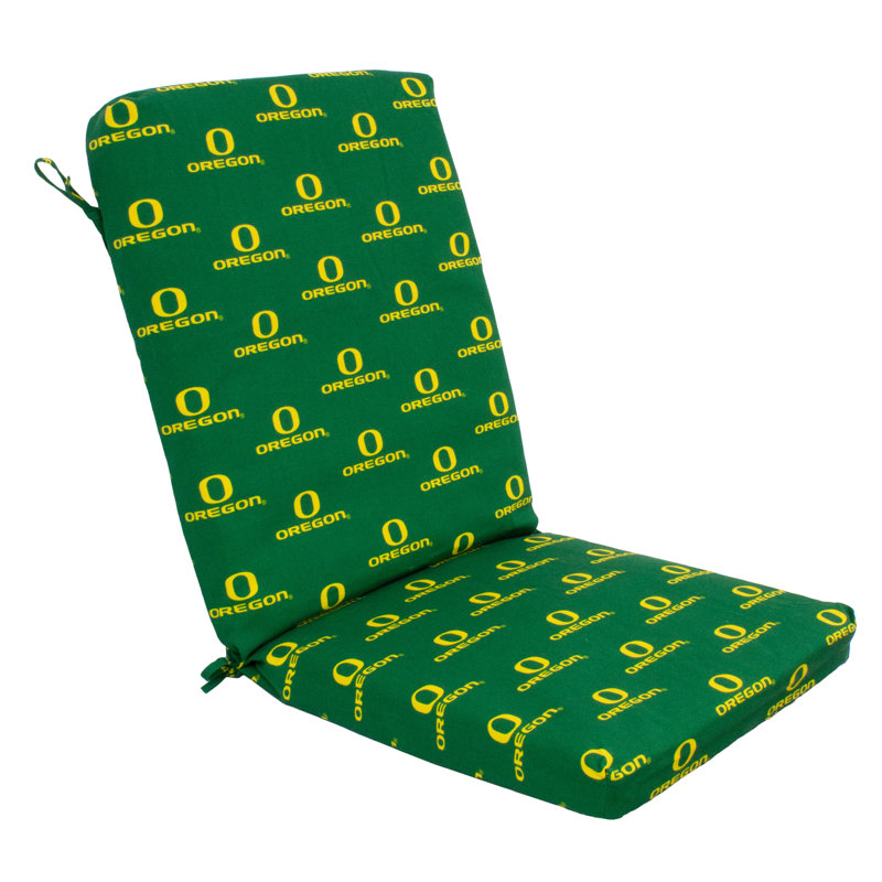 Coussin de chaise de salle à manger d’intérieur/extérieur oregon NCAA