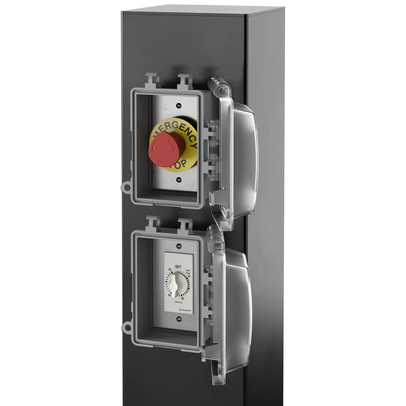 Power Column W/ Emergency Stop And Timer
