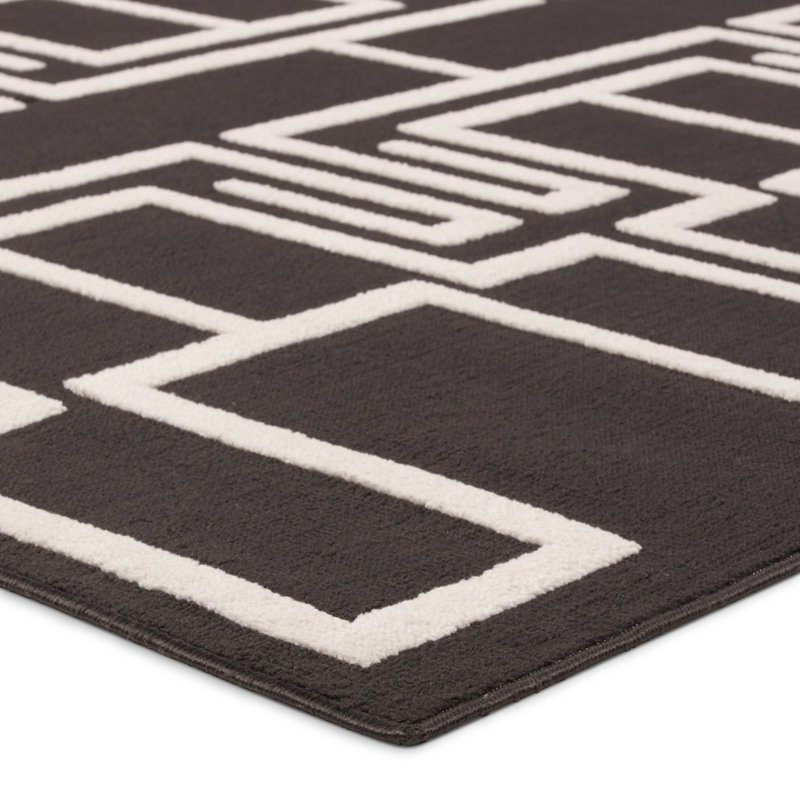 Geometric Indoor / Outdoor Rug, Rectangle 5'3" x 7'6"