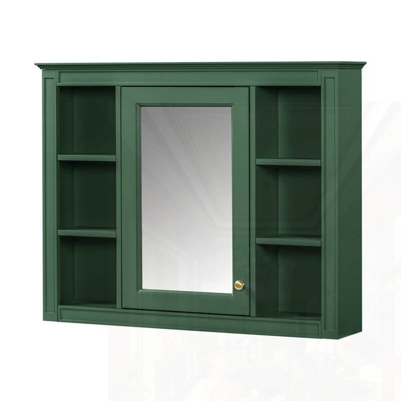 Wall Mounted Medicine Cabinet, Green
