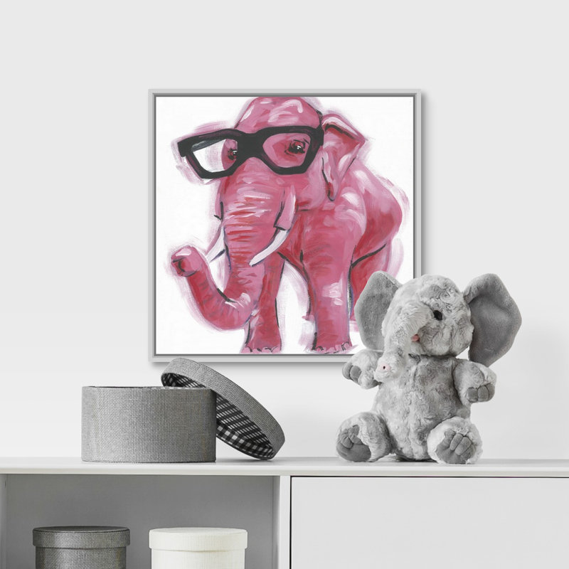 Art sur toile Melina Dapper, H 16 po x l 16 po x P 1,75 po, Cadre flottant blanc
