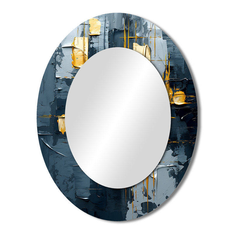 Miroir mural oval, 43 po x 33 po