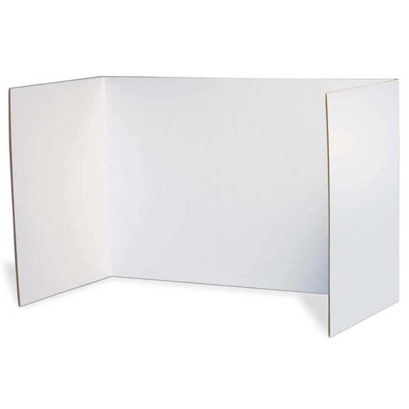 Panneaux d'intimité Pacon Corporation, blanc, 48 po x 16 po, 4 planches