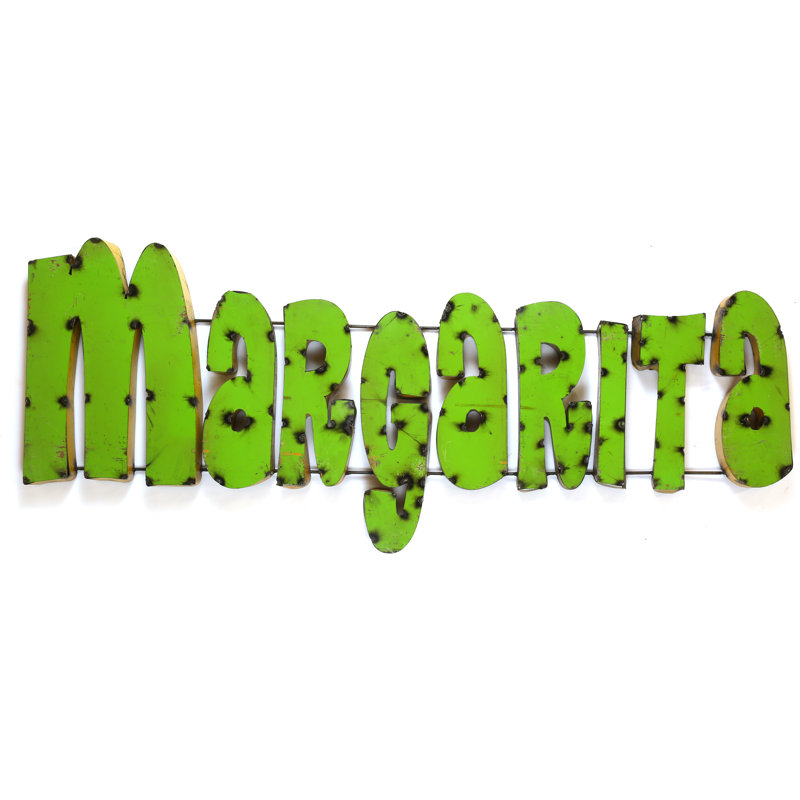Décoration murale en métal recyclé MARGARita