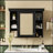 Sophisticated 35'' X 28'' Wall Mounted Bathroom Storage Cabinet With Mirror Door, Modern Bathroom Wall Cabinet With Mirror, Medicine Cabinet With 6 Open Shelves-320887254