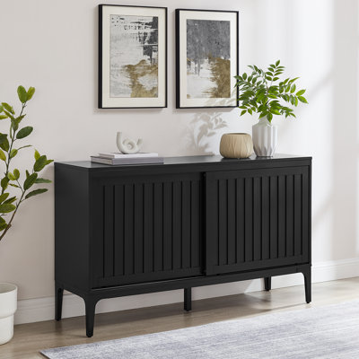 Buffet Asher brun foncé