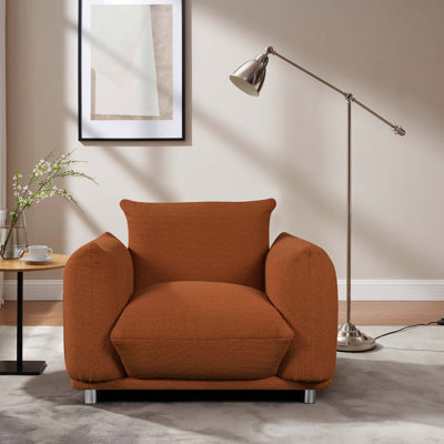 Sherpa Accent Chair Single Sofa Accent Chair Apartment
