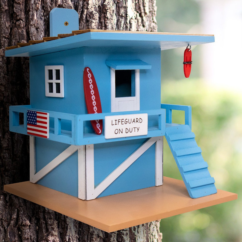 7'' H x 7'' W x 8'' D Birdhouse