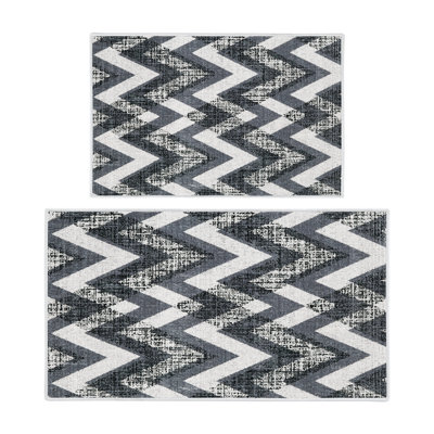 Tapis de cuisine polyvalent 2 pièces Enez