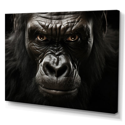 Afrique, Gorillas Majesty, impression d'art mural Afrique