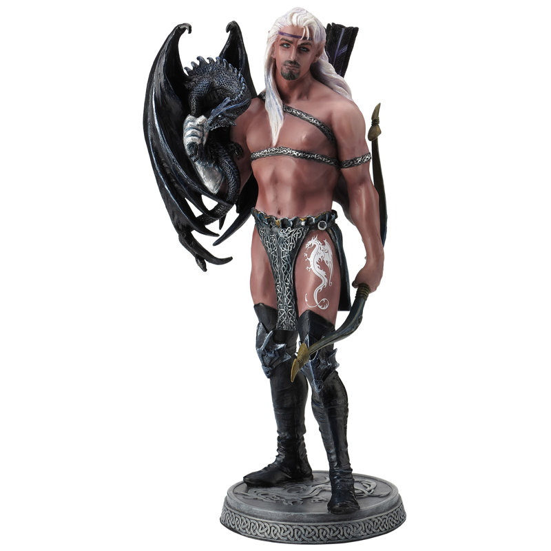Astoria Grand 10.2 H "Dragonsworn The Master" By Ruth Thompson Resin Multicolor