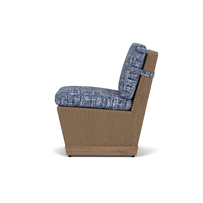 Charisma Outdoor Dining Side Chair, Visions Cobalt