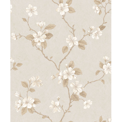 Palazzo 2 Dogwood Floral Wallpaper Roll