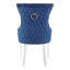 Chaise parsons capitonnée en velours-126135159-126135160