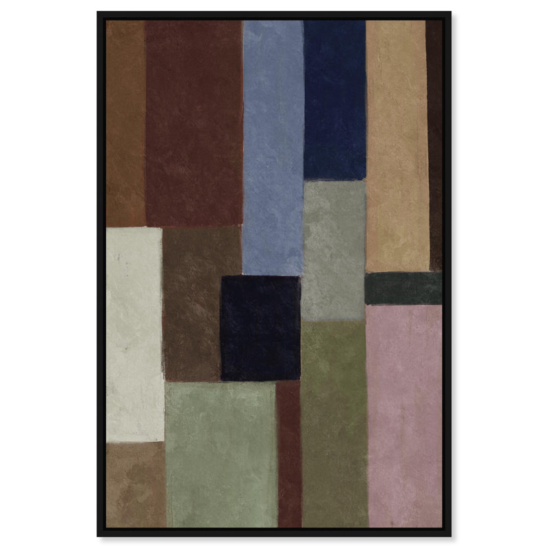 Perfect Fit II Print by Oliver Gal, 25" H x 17" W, Black Floater Frame