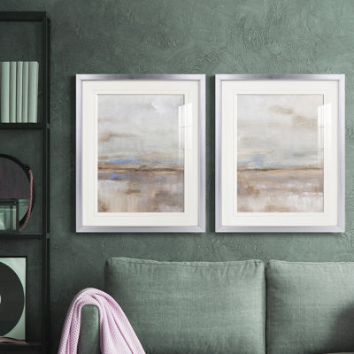 Overcast Day I " Overcast Day I " 2 - Pieces Painting Print