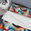 Ensemble de housse de couette bleu et rouge Whirlwind-1477809415