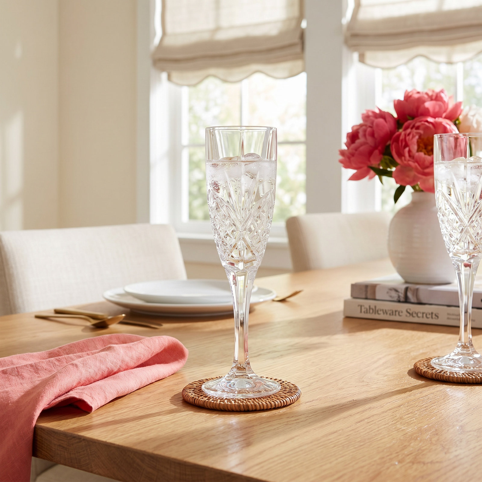 Dublin Crystal Champagne Flute