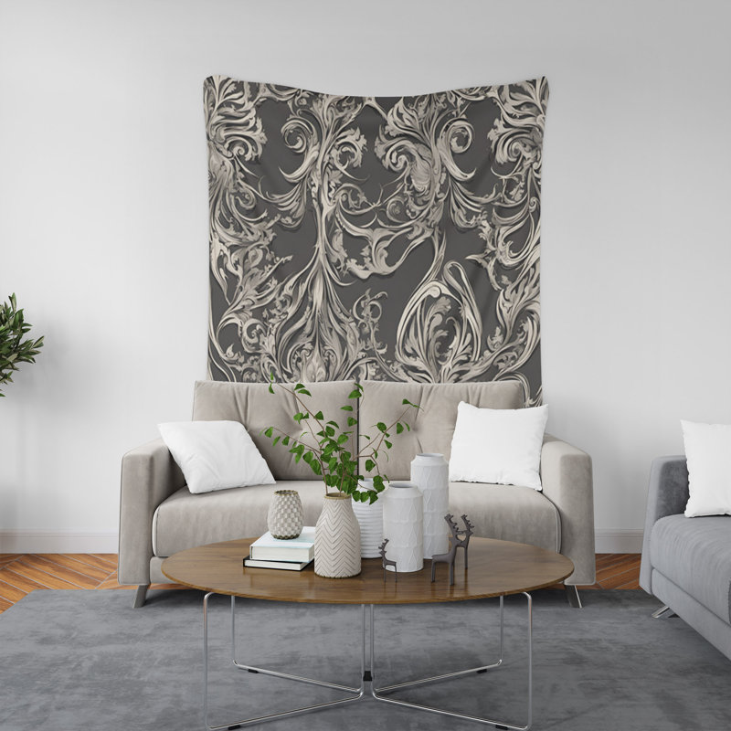 Tapisserie murale, H 80 po x l 68 po