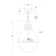 Thomas O'Brien Hicks 1 - Light Small Pendant