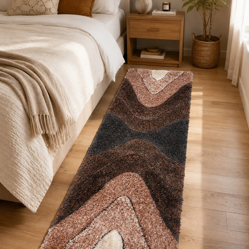 Geometric Indoor Rug, Runner 2'7" x 9'10"
