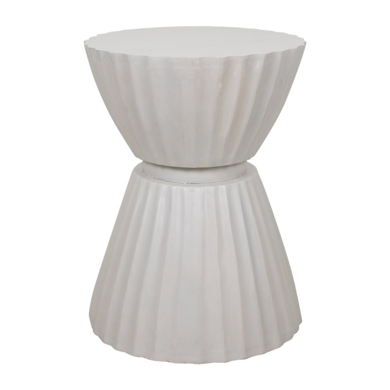 Ashauntae Scalloped End Table