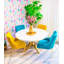 Tapis contemporain au lait fraise Miko-1960684833