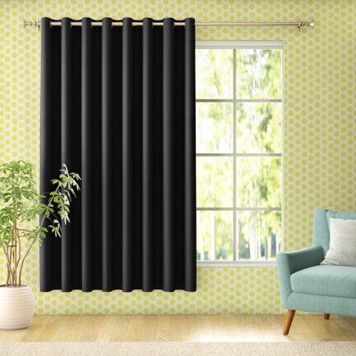 Polyester Room Darkening Noise Reducing Sliding Panel