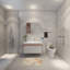 Ensemble de quincaillerie de salle de bain 6 pièces-72814053