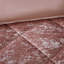 Blush Velvet Bedding Twin/twin Xl With Buttoned Throw Pillowcase Duvet Cover - Pillow