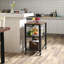 Tazewell Metal Bar Cart