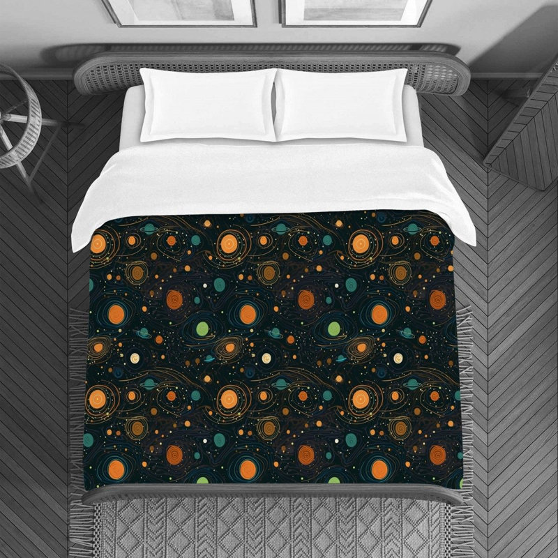 Machine Printed Duvet Cover, Queen Duvet Cover