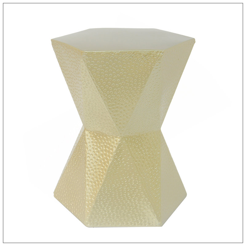 Table d'appoint hexagonale