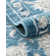 Tapis bleu Myatt