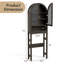 Armoire de rangement au-dessus de la toilette pour salle de bain-2123797616
