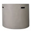 40,000 Fire Pit - 31" Round, Lightweight Concrete, Grey, Ideal For Outdoor Enjoyment, No Assembly Round , Create A Serene Backyard,