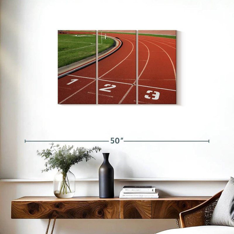 Pistes d'athlétisme, H 20 po x l 33 po