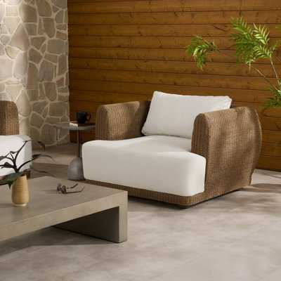 Chaise d'extérieur Noble - Fausse jacinthe foncée