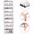 20 Pair Stackable Shoe Rack-461143419
