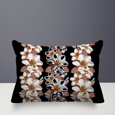 Koa Floral Reversible Indoor/Outdoor Rectangle Pillow