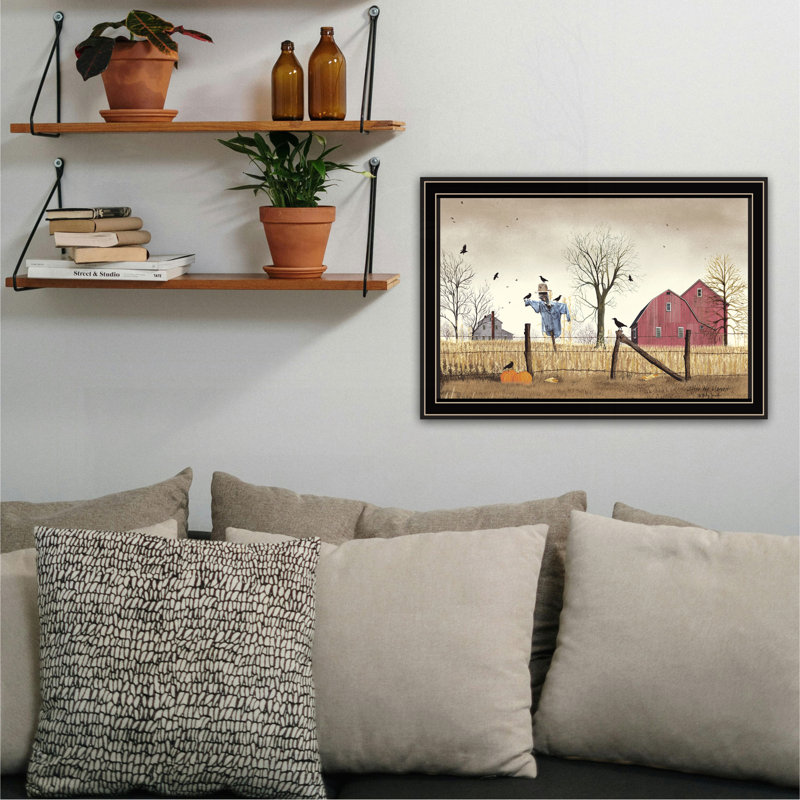«After the Harvest», art mural encadré, Noir, noir, noir, noir, H 14 po x l 20 po