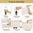 Tomisin USB Table Lamp with Linen Lampshade-1112222324-1137564180