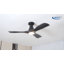 Ventilateur de plafond encastré en bois 42 pouces avec lumières et télécommande, ventilateur d'intérieur à 3 pales à intensité variable fonctionnant avec la télécommande Alexa-562013702-562013724-562013703