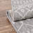 Marshanna Nord Trellis Light Grey Ivory Indoor/Outdoor Flat-Weave Area Rug-60394673