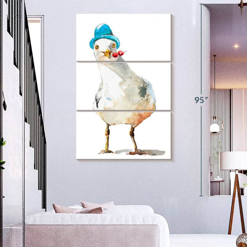 Brampt Silly Seagull, 65" H x 42" W