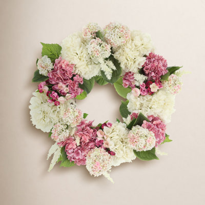 Birch Lane™ Addison 24" Hydrangea Wreath