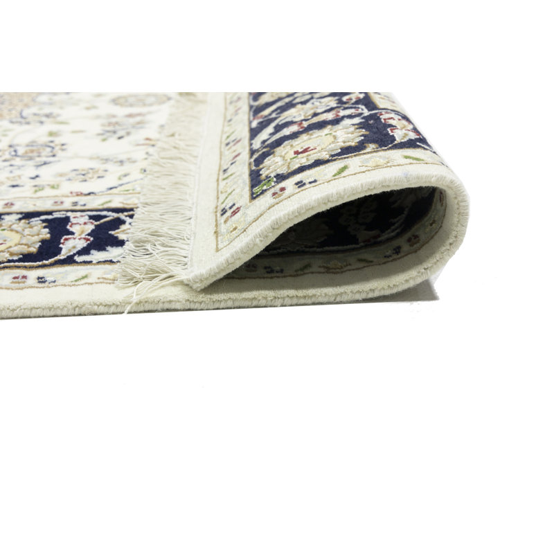 marierose Canora Grey Marierose Cream Traditional 4X6 Indo Nain Oriental Area Rug |  Wayfair