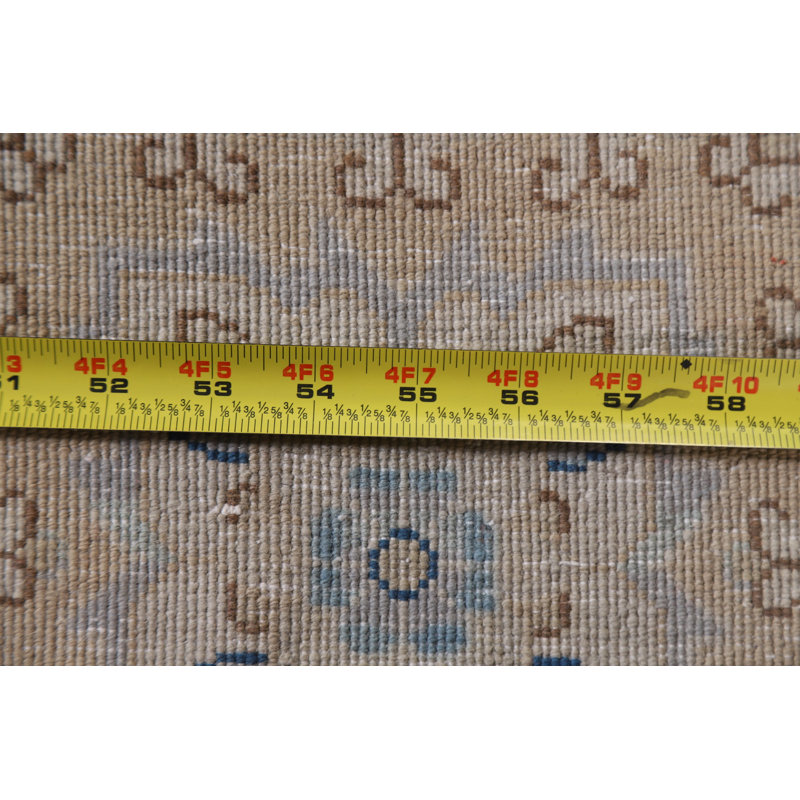 Sragvi One-of-a-Kind 9'8" X 13'4" 1960s Wool Area Rug in