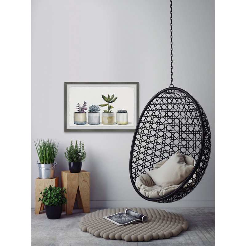 «Dessert Plants», reproduction encadrée, H 8 po x l 12 po x P 1,5 po