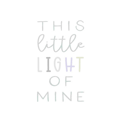 " This Little Light Of Mines "